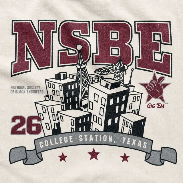 National Society of Black Engineers Dynamic Cityscape PR Shirt
