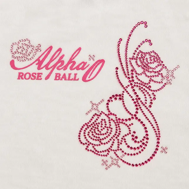 Alpha Omicron Pi Floral Illustration Formal Hoodie