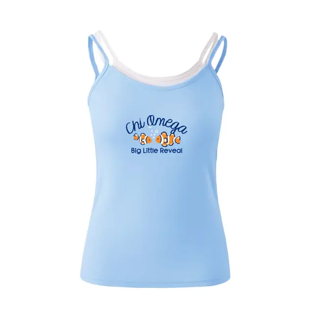 Chi Omega Playful Clownfish Big Little Reveal Tank 2