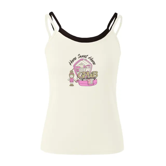 Gamma Phi Beta House Illustration Rush Tank 2