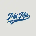 Phi Mu Denim Script PR Shirt