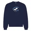 Astronomy Club Telescope Graphic PR Crewneck 2