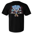 Delta Chi Graffiti Cat with Police Cars PR Shirt 2