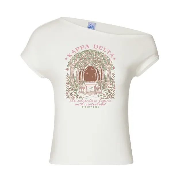 Kappa Delta Enchanted Forest Bid Day Shirt 2