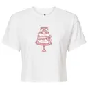 Delta Delta Delta Pink Cake Design Fall Formal Shirt 2