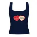 Alpha Delta Pi Heart Illustration Rush Tank 2