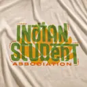 Indian Student Association Floral Text PR Shirt