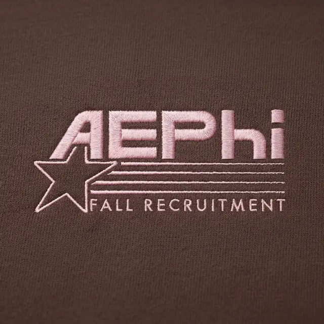 Alpha Epsilon Phi Star Graphic Rush Hoodies