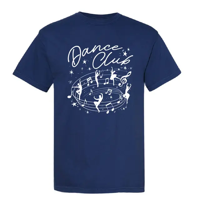 Dance Club Dancers and Musical Notes PR Shirt 2