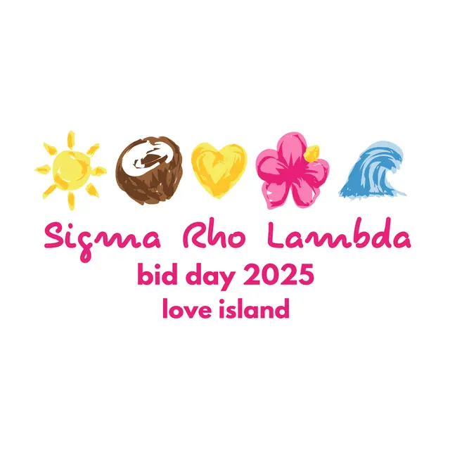 Sigma Rho Lambda Sun and Wave Rush Shirt