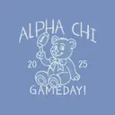 Alpha Chi Omega Football Bear Game Day Shirt