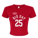Delta Sigma Theta Bold Block Text Bid Day Shirt 2