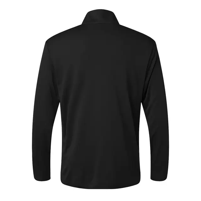 Men's Pro-Lock Performance Quarter-Zip Pullover Black Back