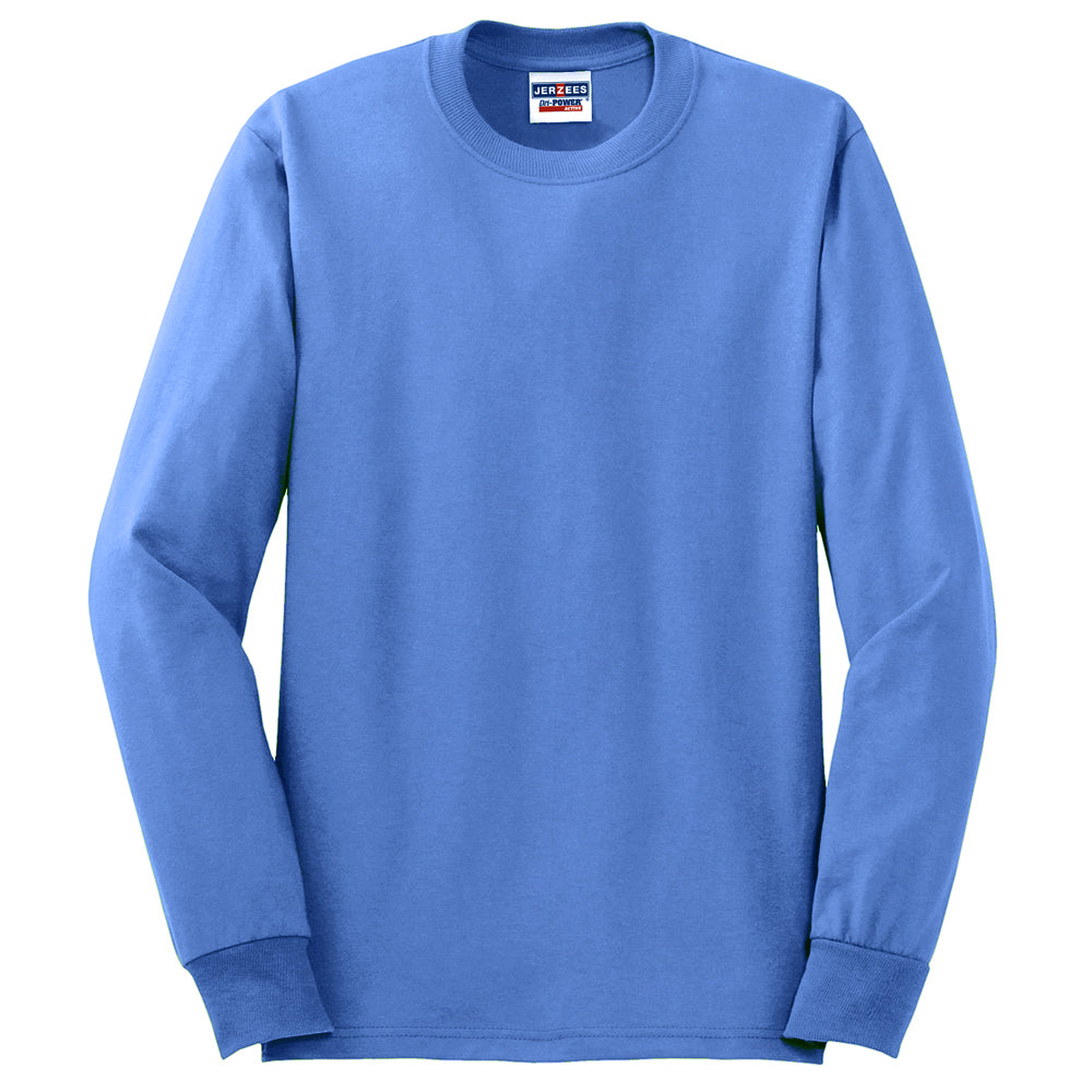 Jerzees Adult 5.6 Oz. Dri-Power Active Long-Sleeve T-Shirt | Fresh