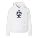 Delta Gamma Dog in Captain Hat Philanthropy Hoodie 2