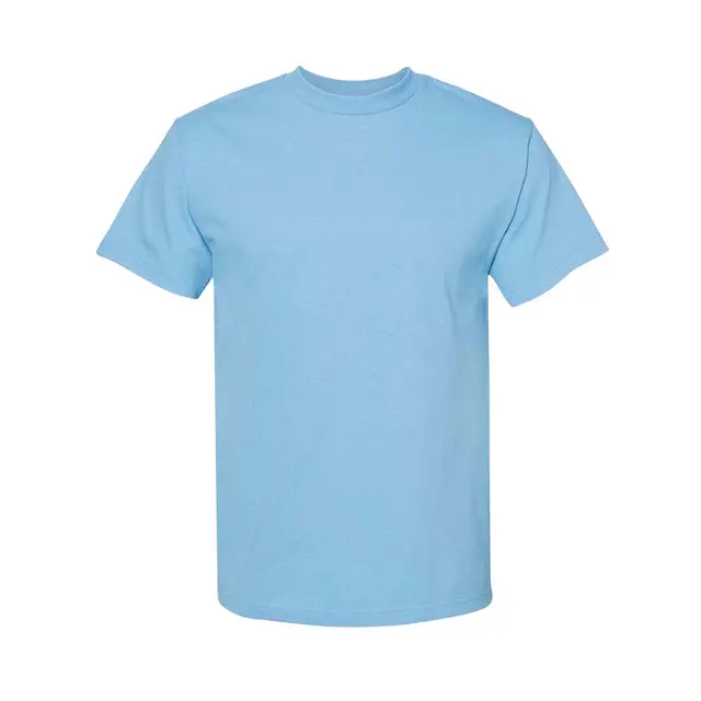 Customizable Alstyle Classic T-Shirt 1301 Carolina Blue Front