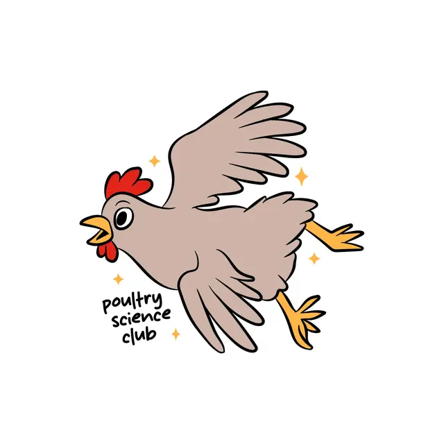 Poultry Science Club Flying Chicken PR Shirt