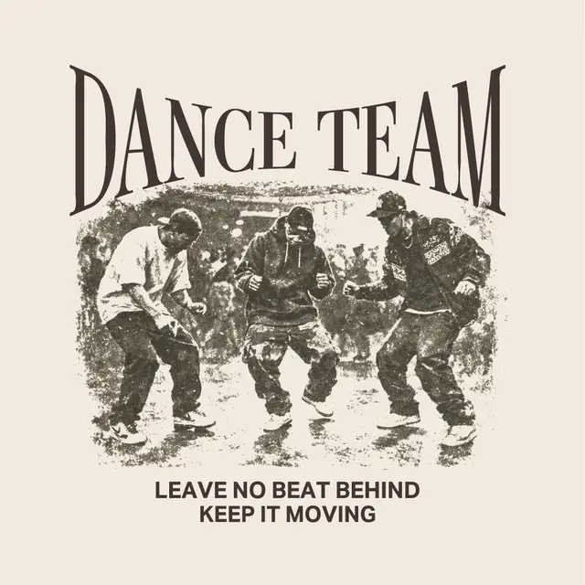 Dance Team Vintage Dance Graphic PR Sweater