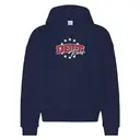 Delta Tau Delta Starry Bold Text Rush Hoodie 2