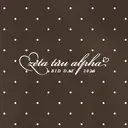 Zeta Tau Alpha Elegant Script with Polka Dots Bid Day Sweater