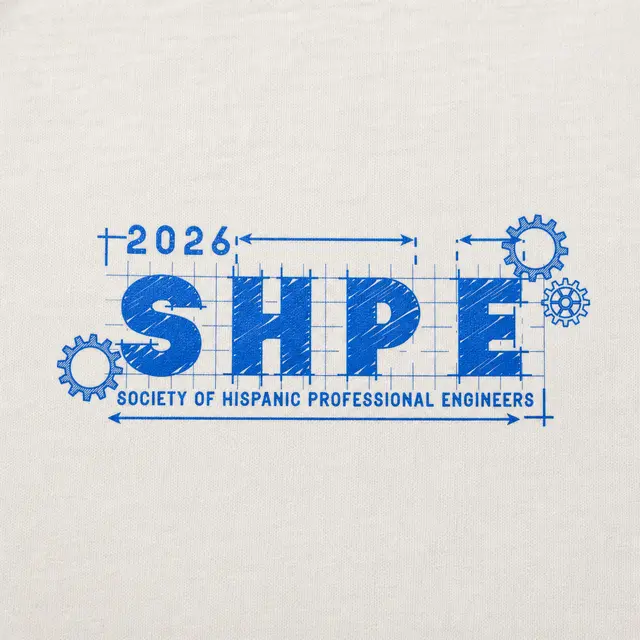 Society of Hispanic Professional Engineers Gear Illustration PR Crewneck