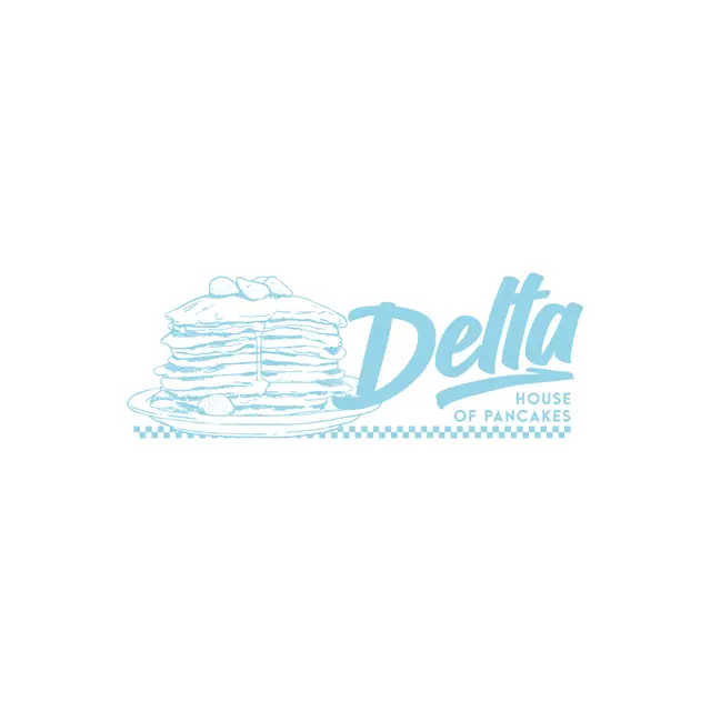 Delta Delta Delta Stacked Pancakes Philanthropy Shirt