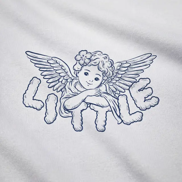 Alpha Epsilon Phi Cherub Illustration Big Little Reveal Tank
