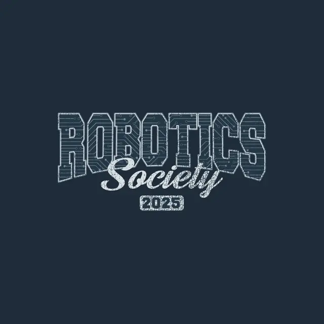 Robotics Society Circuit Text PR Crewneck