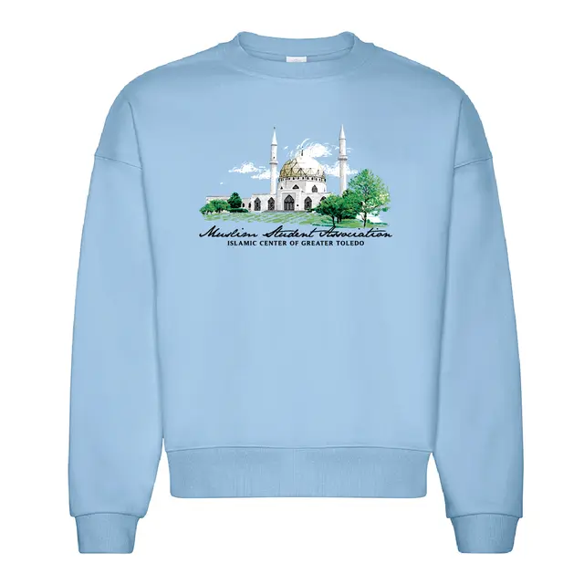 Muslim Student Association Floral Illustration PR Crewneck 2