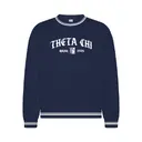 Theta Chi Gothic Text Rush Crewneck 2