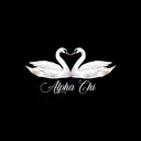 Alpha Chi Omega Elegant Swan Pair PR Crewneck