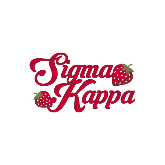 Sigma Kappa Strawberry Accent PR Shorts