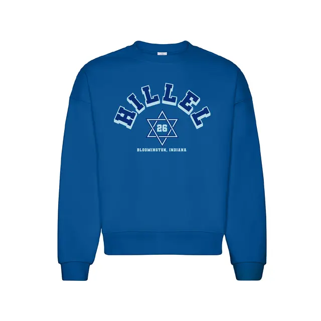 Hillel Star of David Graphic PR Crewneck 2