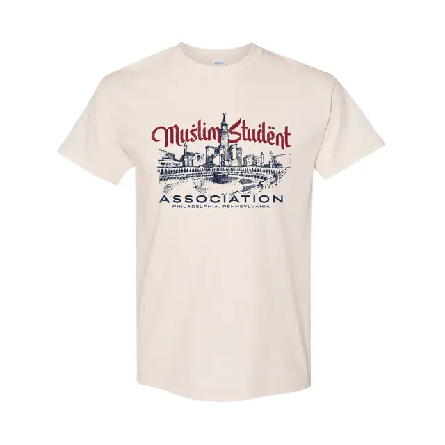 Muslim Student Association Architectural Cityscape PR Shirt 2