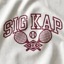 Sigma Kappa Tennis Racket Graphic PR Tank