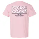 Phi Mu Illustrated Campus Map PR Shirt 2