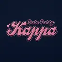 Kappa Kappa Gamma Hand Drawn Lettering Date Party Tank