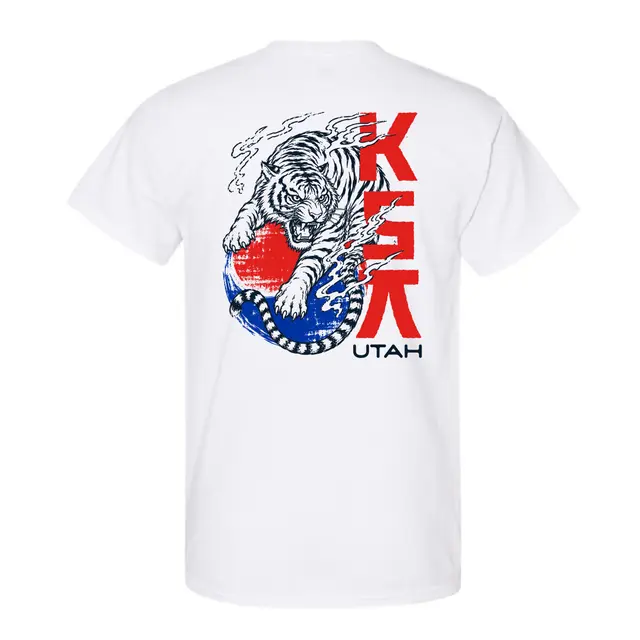 Korean Student Association Fierce Tiger Graphic PR Shirt 2