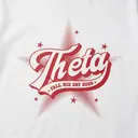Kappa Alpha Theta Bold Star Graphics Rush Bid Shirt