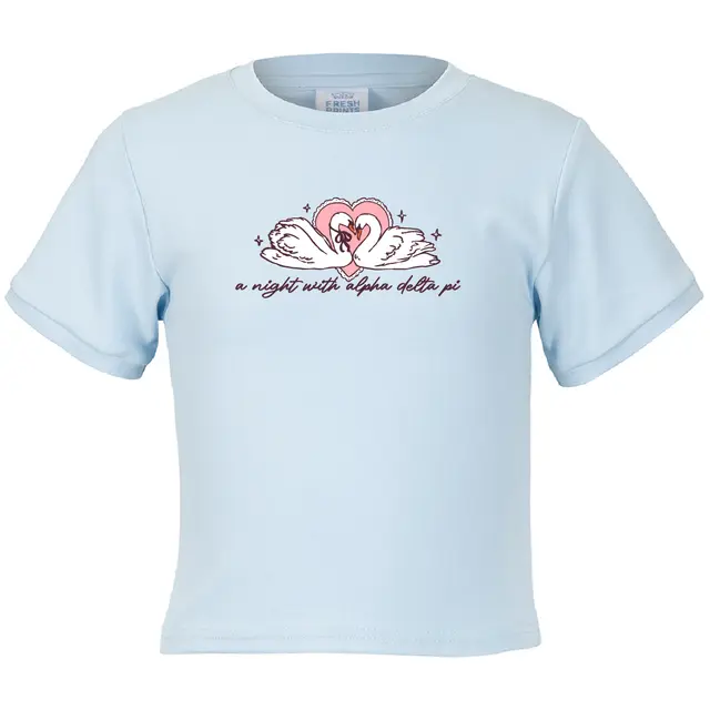 Alpha Delta Pi Swan Heart Formal Shirt 2