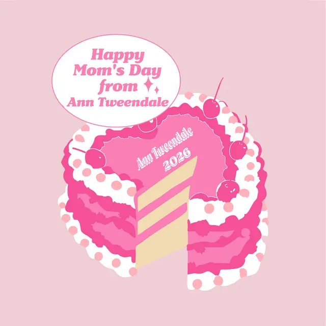 Ann Tweendale Pink Cake Parent's Weekend Shirt