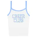 Cheer Club Checkered Daisy Design PR Tank 2