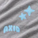Alpha Xi Delta Stacked Text and Star Graphic PR Hoodie
