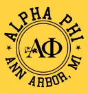 Alpha Phi Circular Crest Text PR Shorts