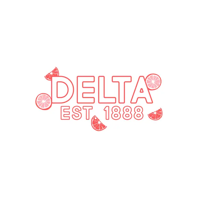 Delta Delta Delta Citrus Slice PR Shirt