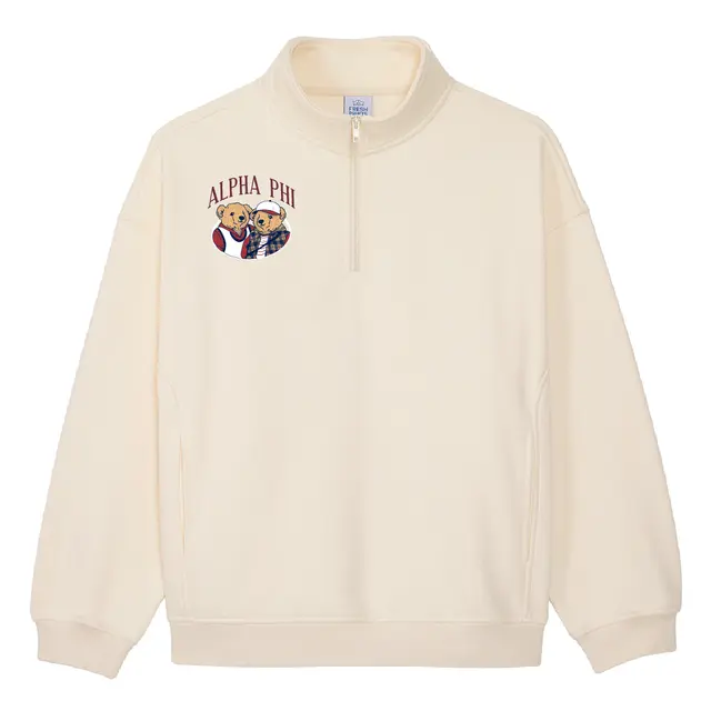 Alpha Phi Adorable Bears Big Little Reveal Sweater 2