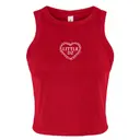 Delta Zeta Heart Outline Big Little Reveal Tank 2