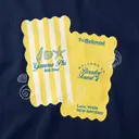 Gamma Phi Bid Day Scalloped Ticket Design Tank