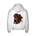 African Student Association Colorful Africa Graphic PR Hoodie 2
