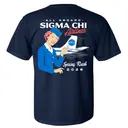 Sigma Chi Retro Stewardess Airlines Rush Shirt 2